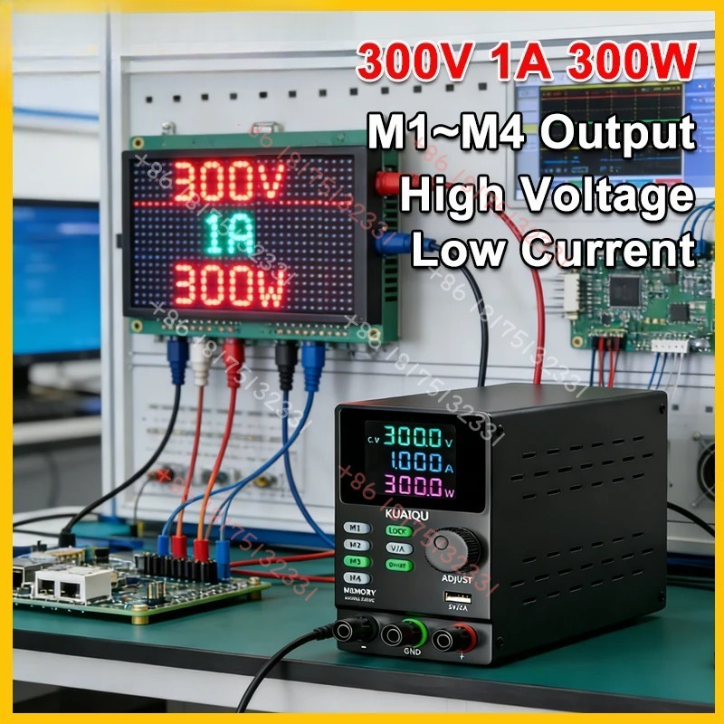 Zasilacz laboratoryjny DC KUAI – Switching Dc Power Supply 300V 1A recenzja i cena