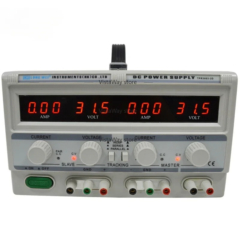 Podwójny stabilizowany zasilac – Linear Dc Power Supply Triple Output recenzja i cena